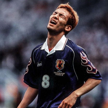 Japan Retro Shirt 1998 World Cup Blue Home