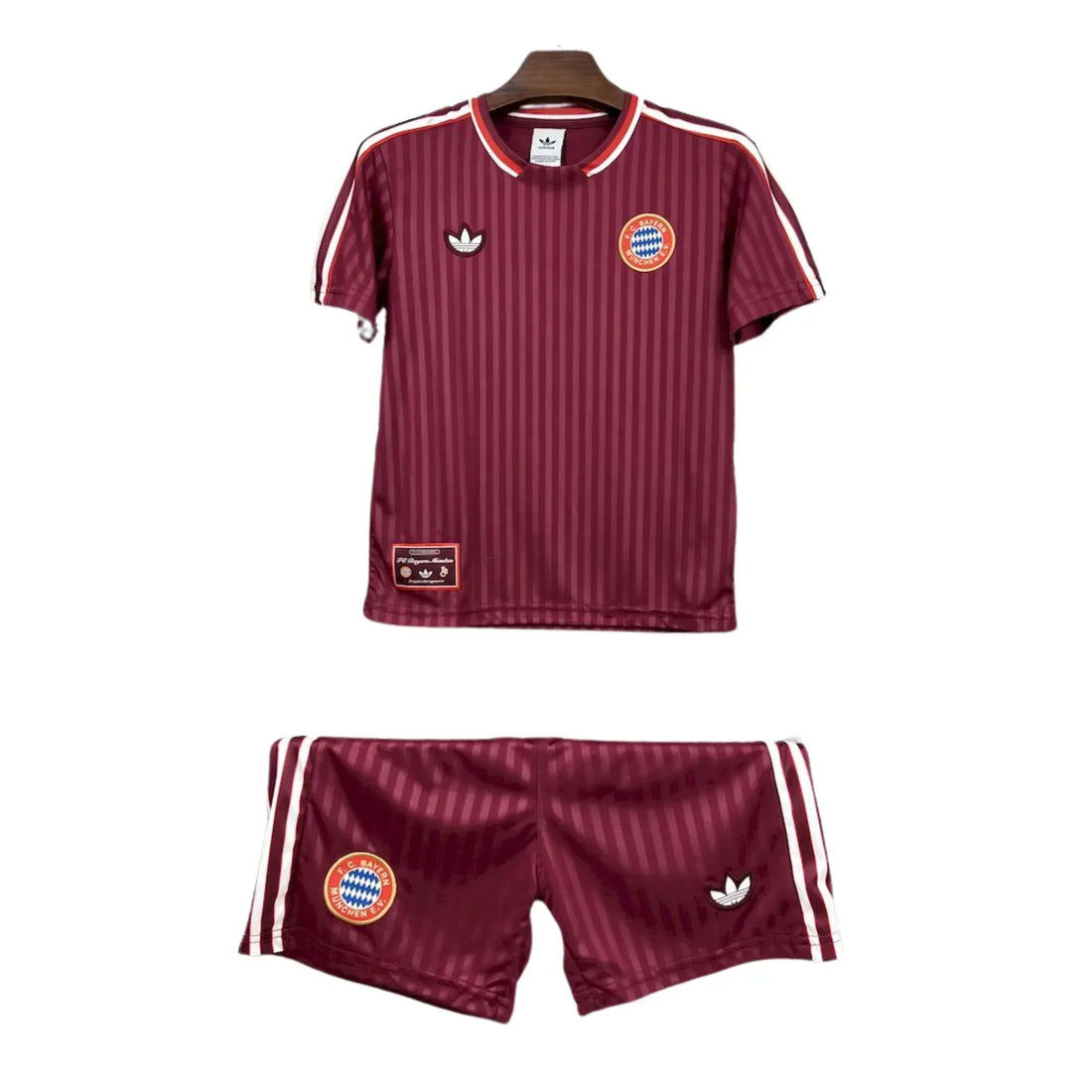 2025-26 Bayern Munich Kids Football Kit Terrace Icons