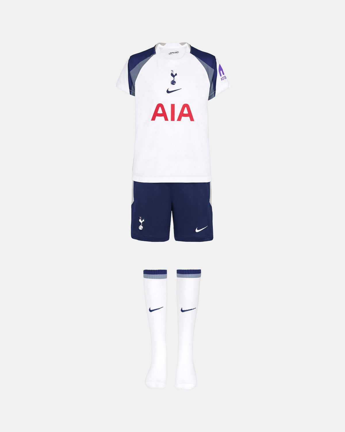 2025-26 Tottenham Kids Football Kit Home