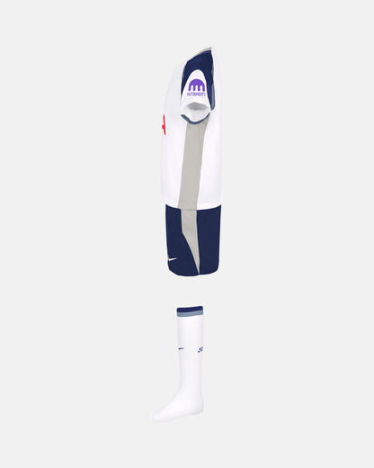 2025-26 Tottenham Kids Football Kit Home
