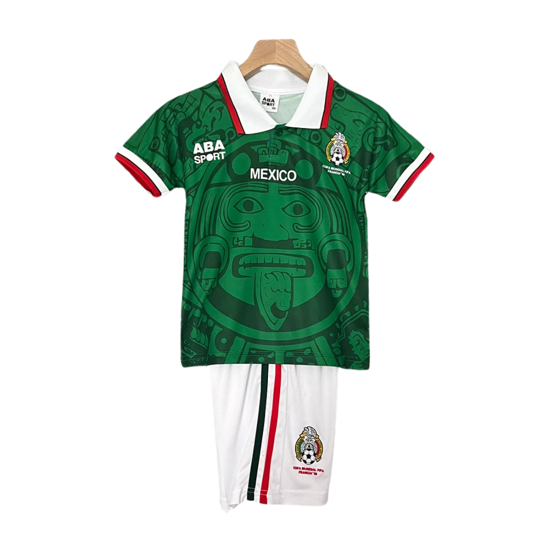 Mexico Home 1998 - Kids Football Kit