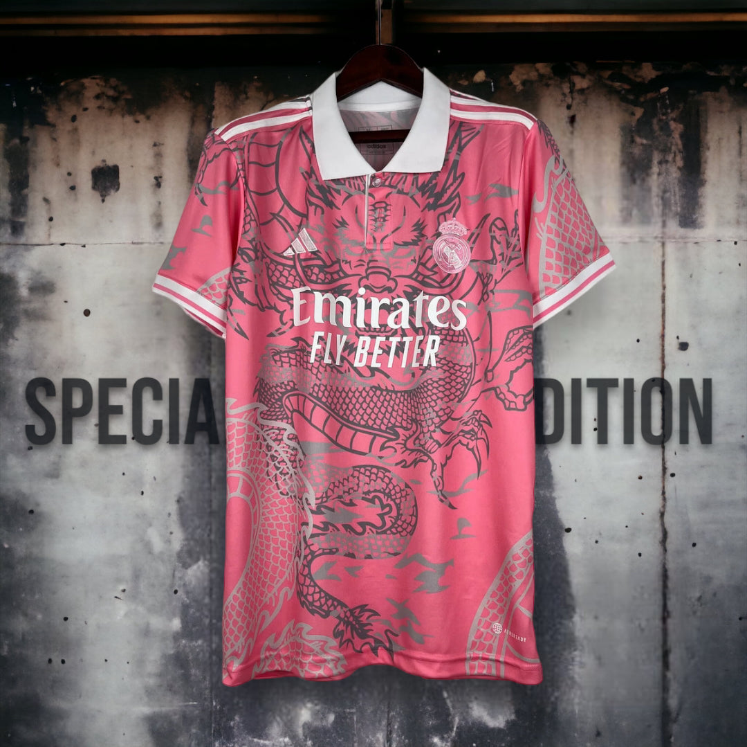 23-24 - Real Madrid Shirt - Pink Dragon