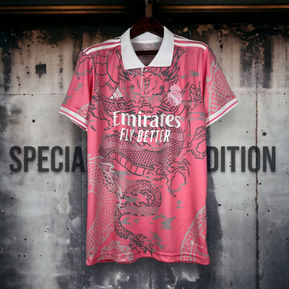 23-24 - Real Madrid Shirt - Pink Dragon