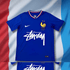 France Stussy Shirt - Blue Home