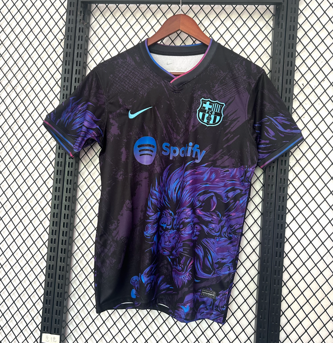 FC Barcelona Purple Lion Shirt