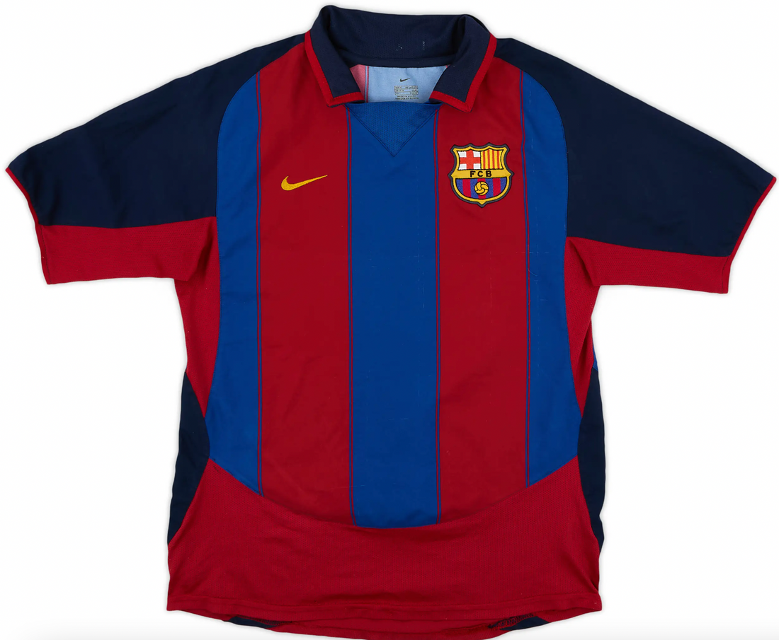 2003-04 FC Barcelona Retro Shirt