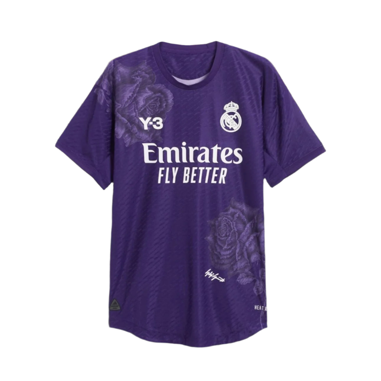 Y3 Purple Real Madrid Shirt - 2024-25 Player Version