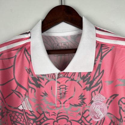 23-24 - Real Madrid Shirt - Pink Dragon