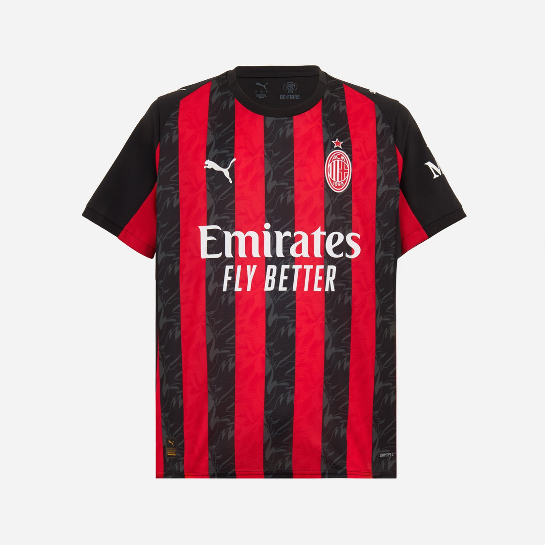 2025-26 AC Milan Shirt Home