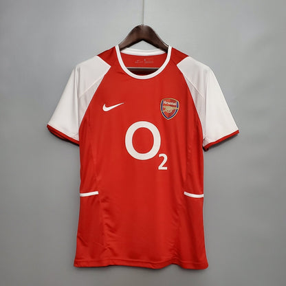 Arsenal Retro Shirt O2 2002-2004 Home