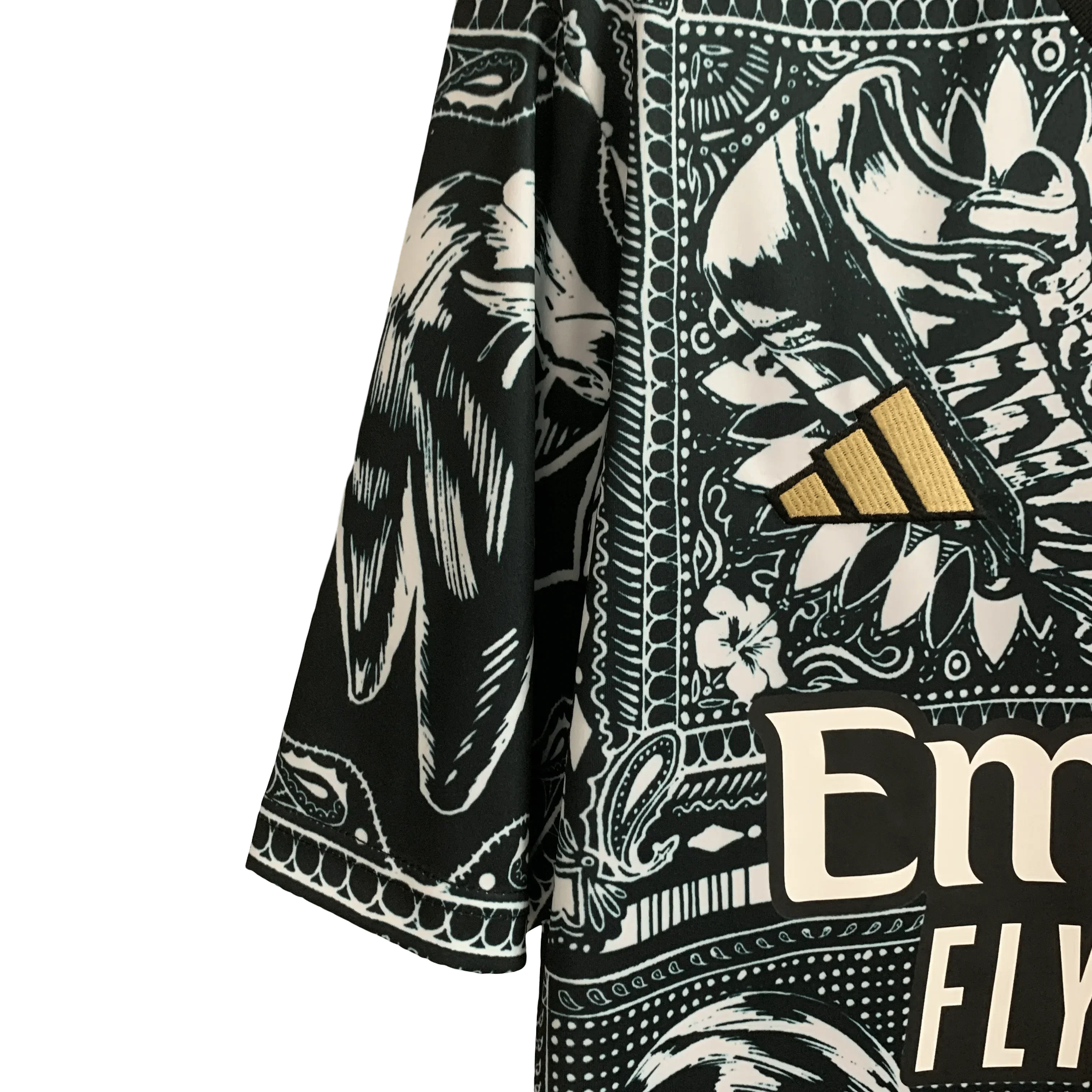Arsenal Black Kit 2023/24 Limited Edition Graphic Design