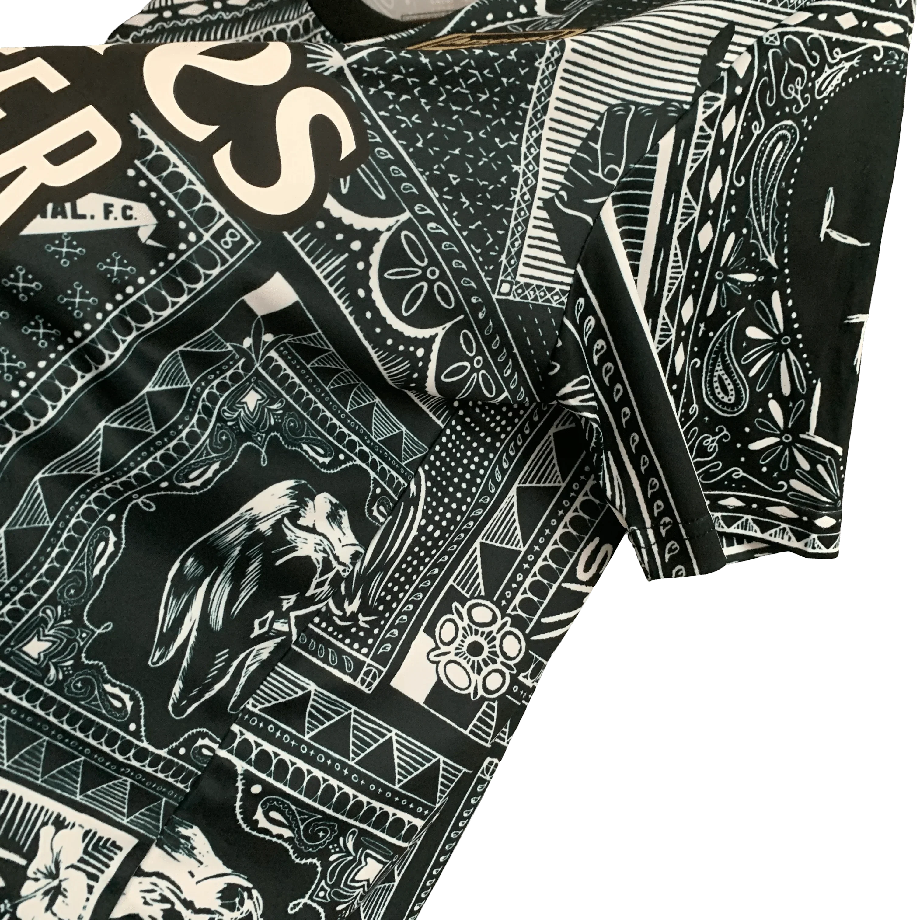 Arsenal Black Kit 2023/24 Limited Edition Graphic Design