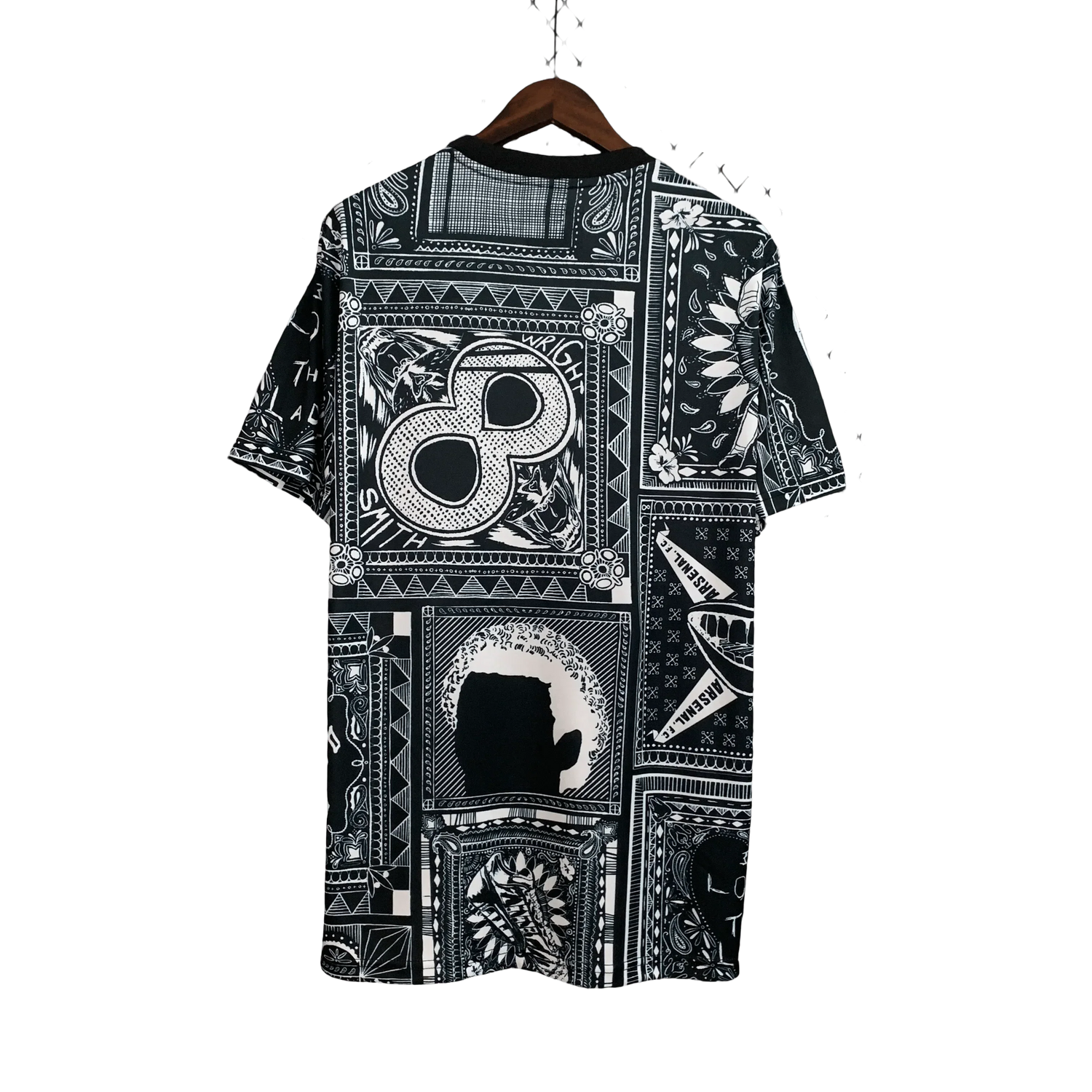 Arsenal Black Kit 2023/24 Limited Edition Graphic Design
