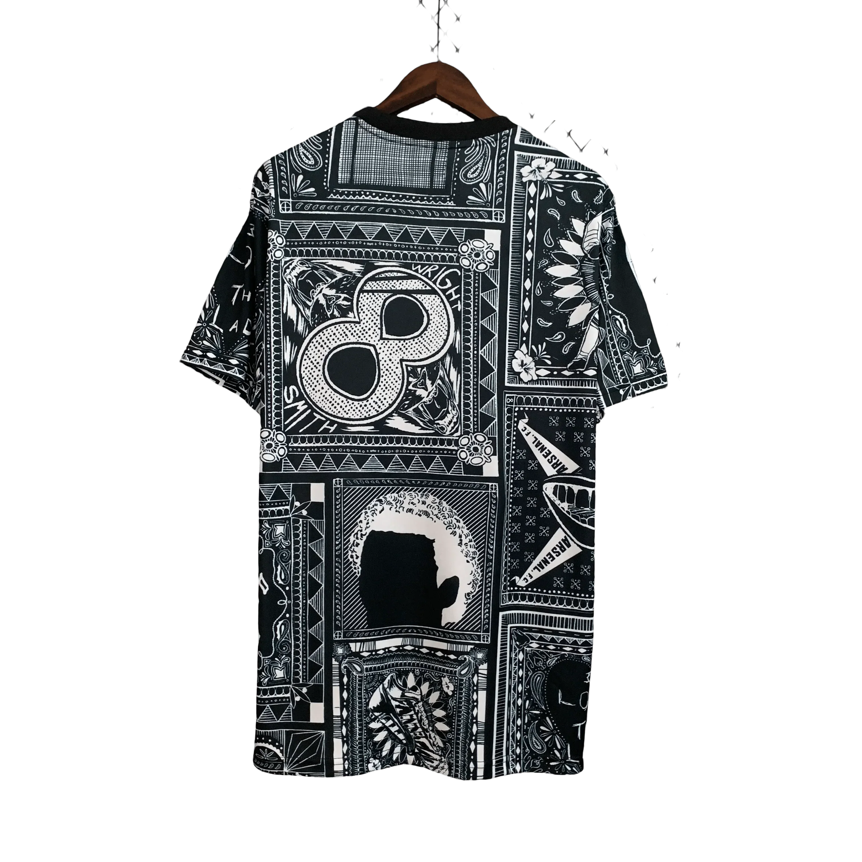 Arsenal Black Kit 2023/24 Limited Edition Graphic Design