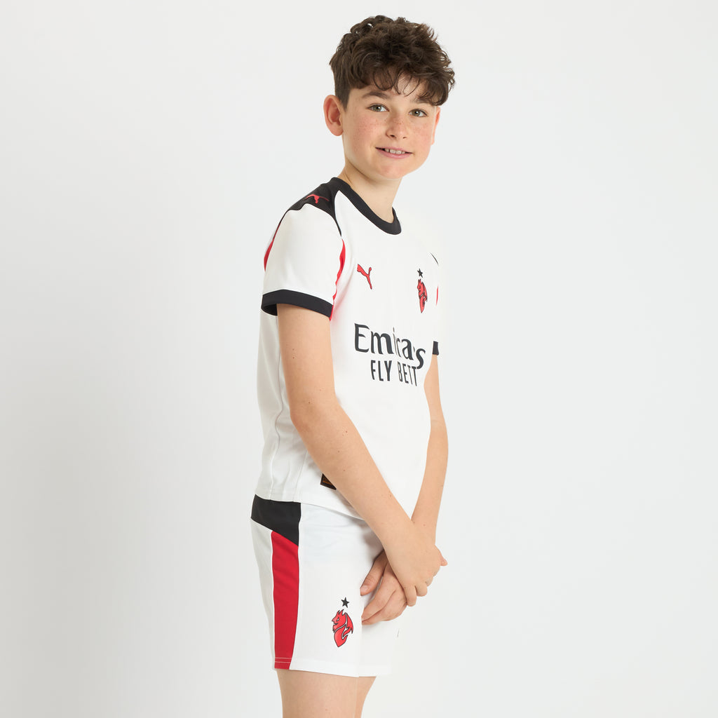 2025-26 AC Milan Kids Football Kit Away
