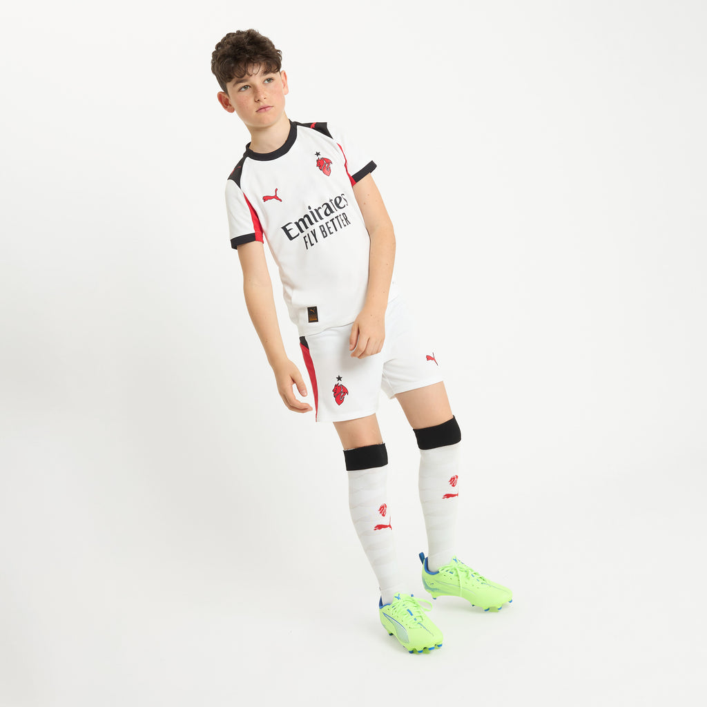 2025-26 AC Milan Kids Football Kit Away