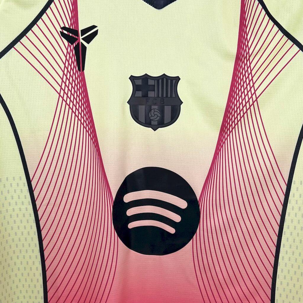 2025-26 FC Barcelona Shirt - Yellow Mamba Total 90