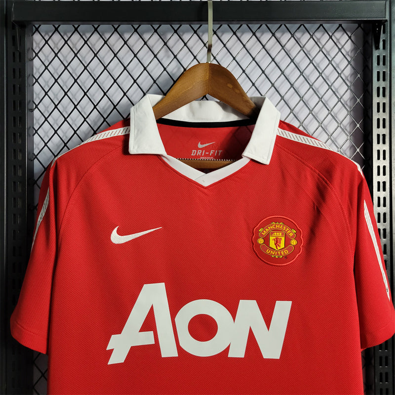 Manchester United 10-11 Home Retro Shirt
