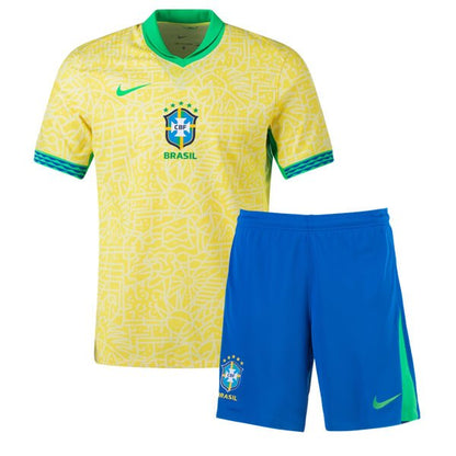 Brazil Home Kids Kit 2024-2025