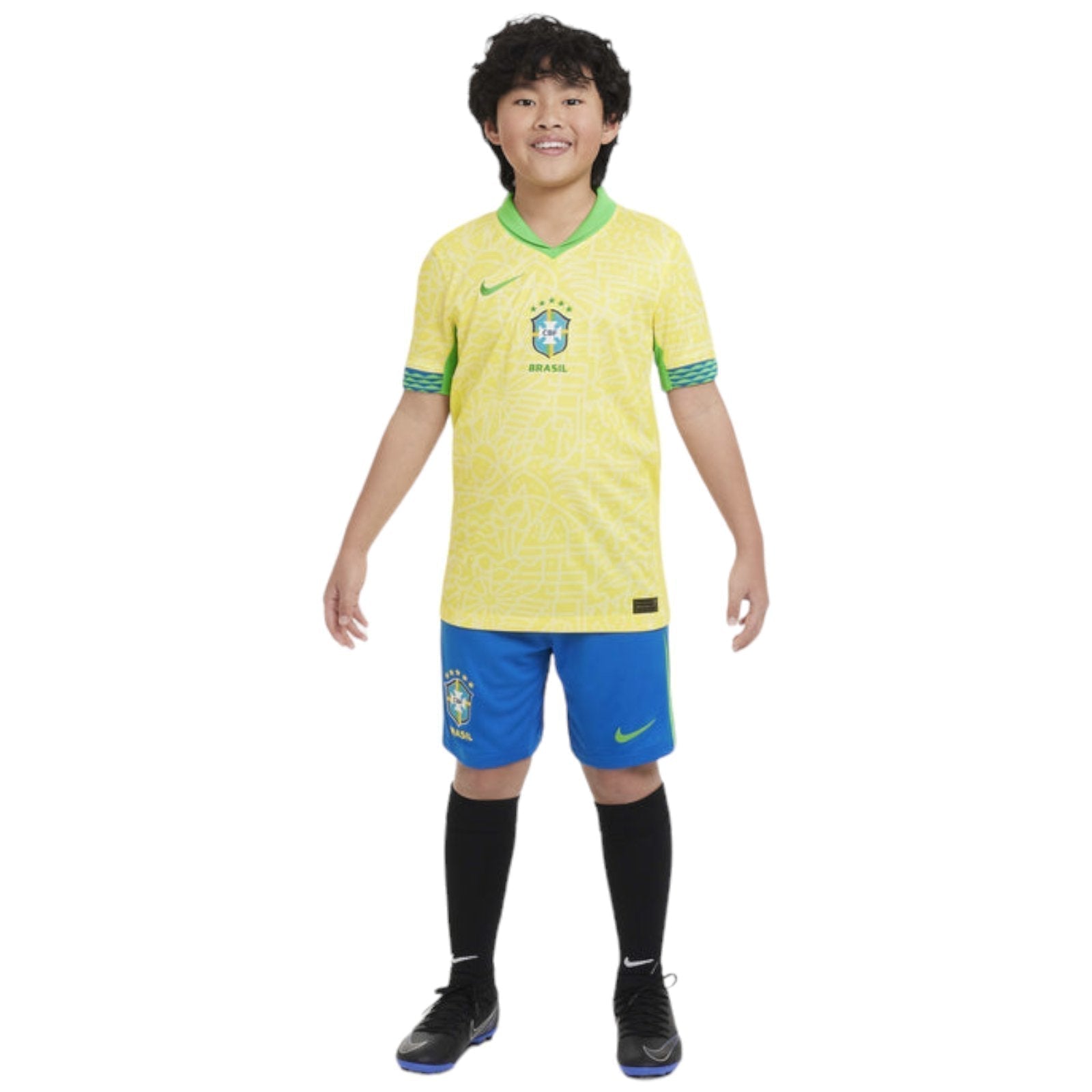 Brazil Home Kids Kit 2024-2025