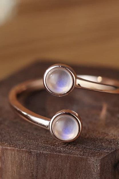 moonstone toi et moi ring