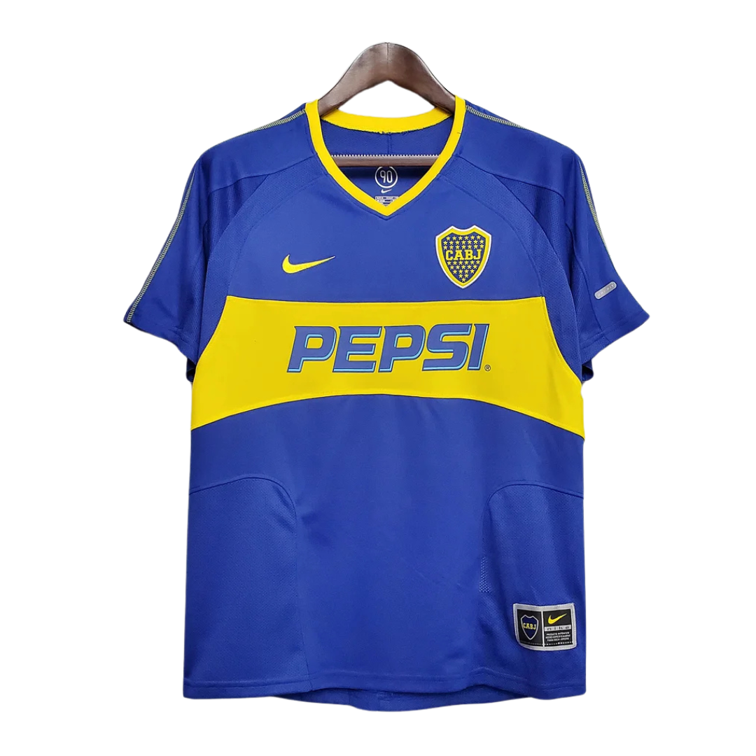 CA Boca Juniors Shirt Home - 2003-2004 Copa Libertadores Winners