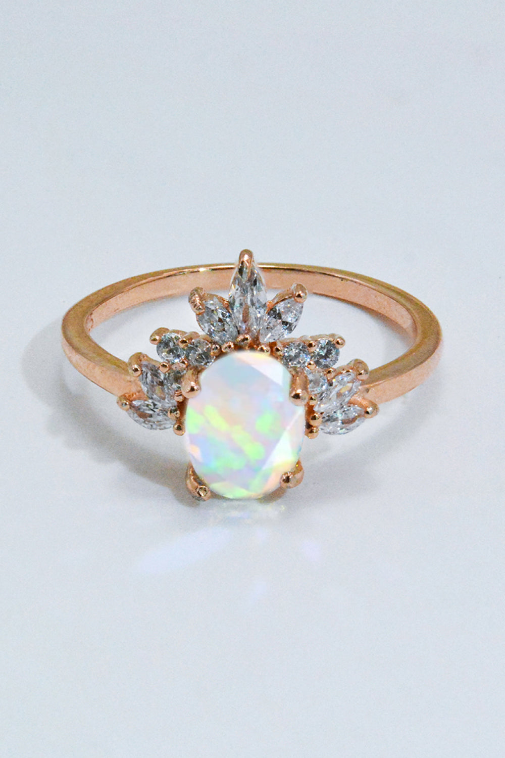 best of me opal silver ring