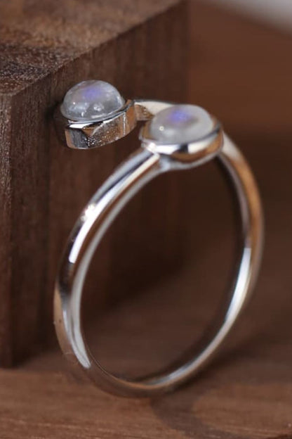 moonstone toi et moi ring