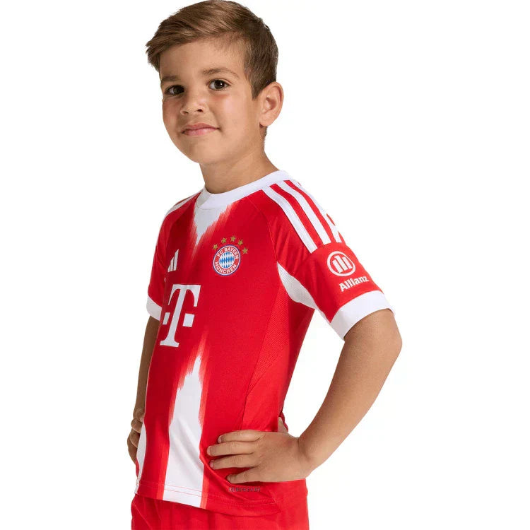 2025-26 Bayern Munich Home Kids Football Kit