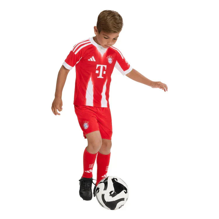 2025-26 Bayern Munich Home Kids Football Kit