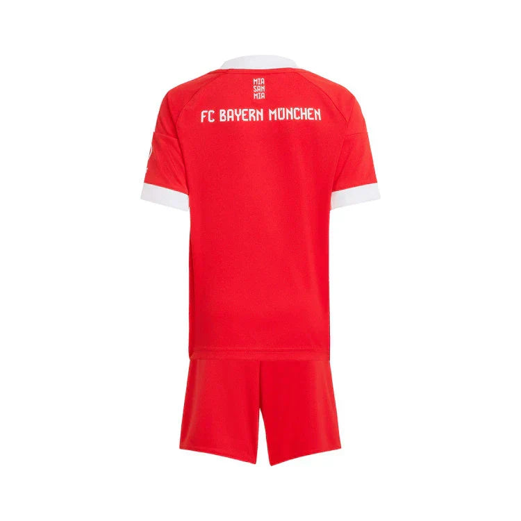 2025-26 Bayern Munich Home Kids Football Kit