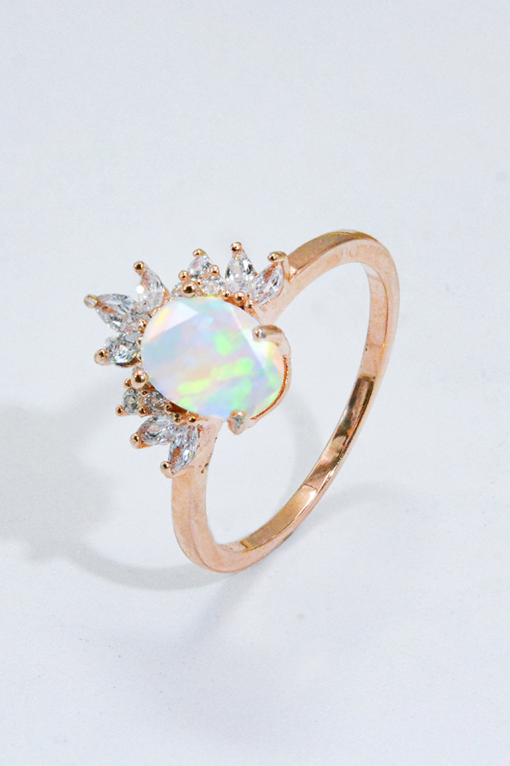 best of me opal silver ring