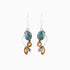 geometric alloy dangle hoops