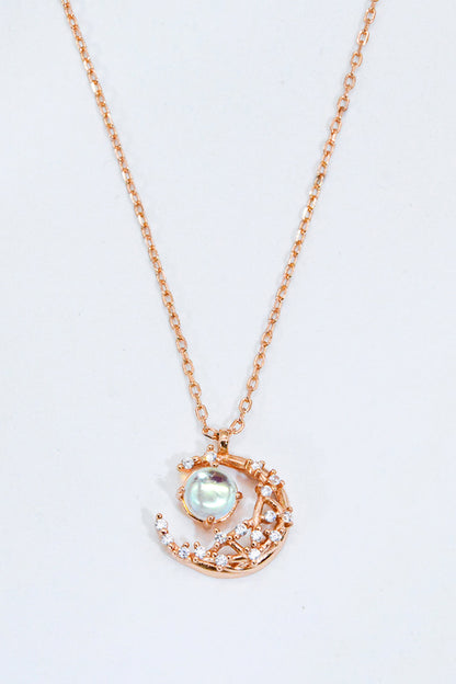 beginnings moonstone necklace