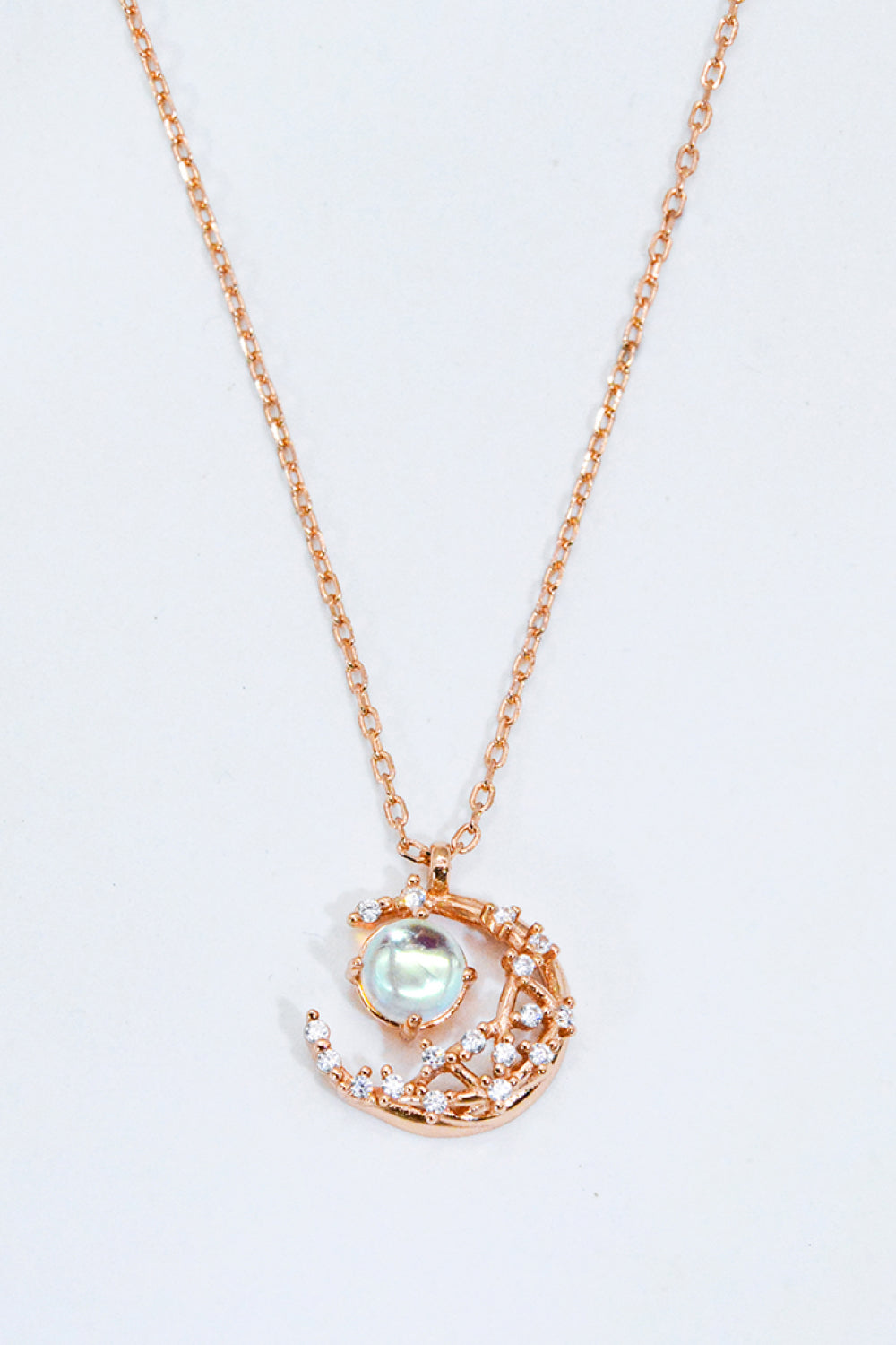 beginnings moonstone necklace