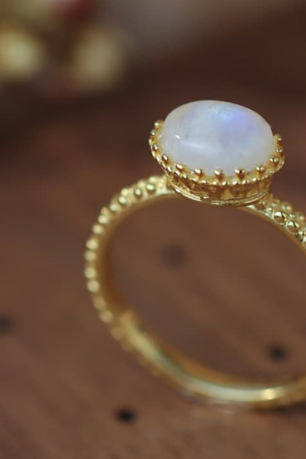 moonstone silver circle