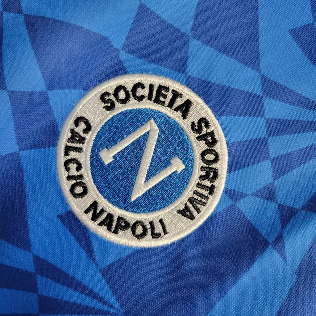 SSC Napoli Shirt Home - 1991-1992