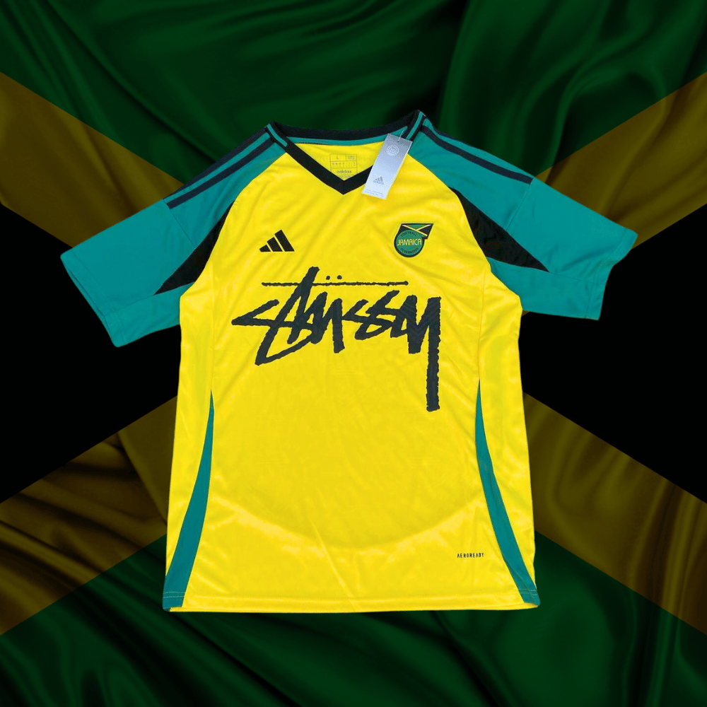 Jamaica Stussy Shirt   2024 25 Home