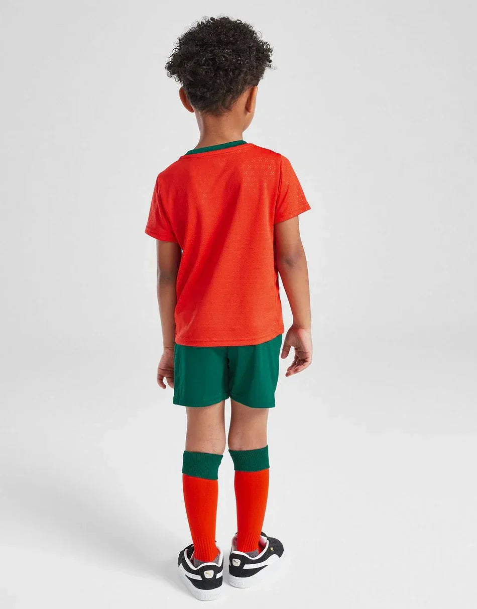 2025-26 Portugal Kids Football Kit Home