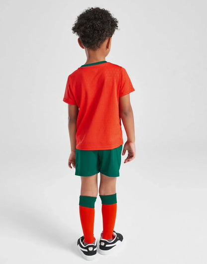 2025-26 Portugal Kids Football Kit Home