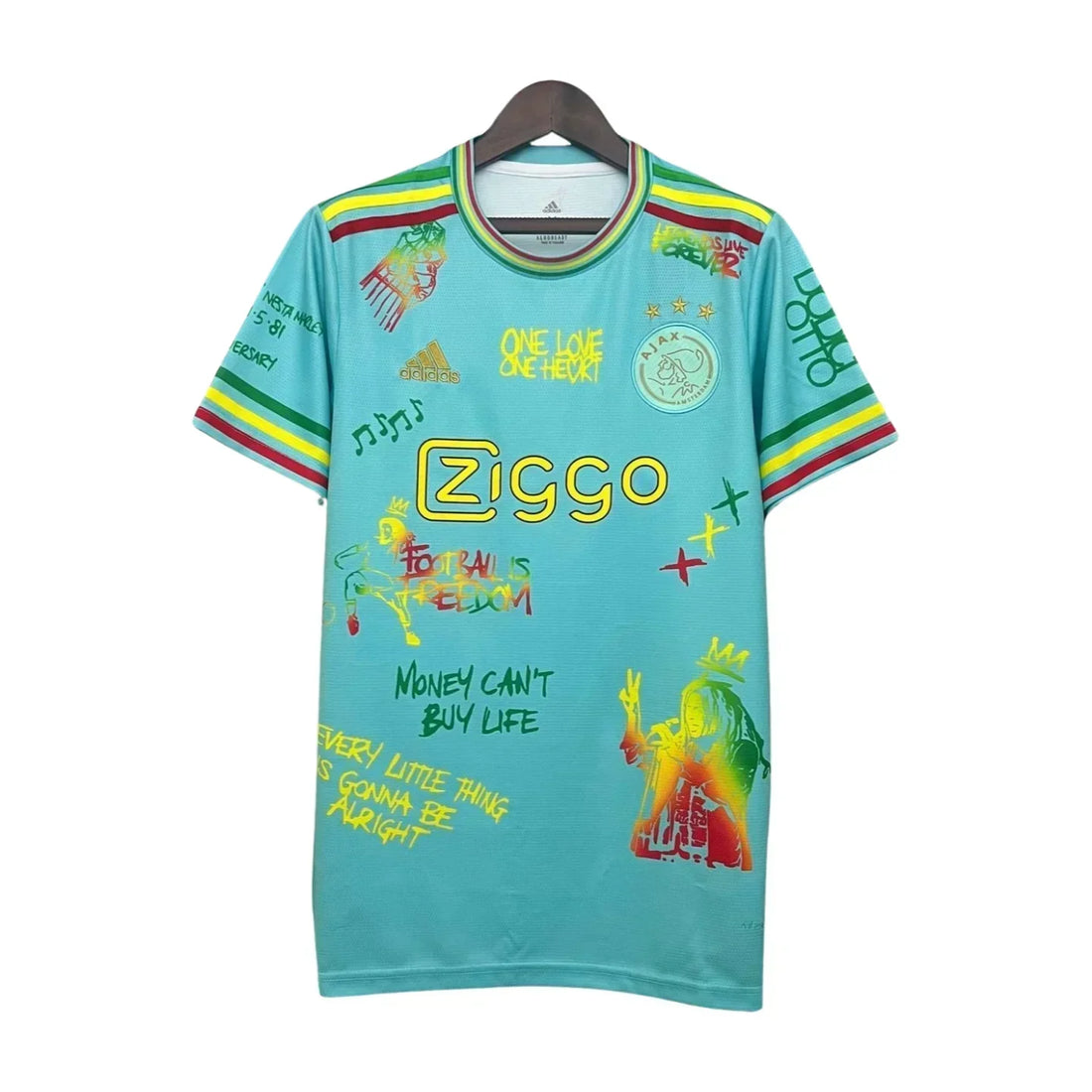 2025-26 Ajax Shirt Bob Marley