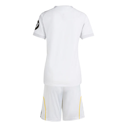 2025-26 Real Madrid Home Kids Football Kit