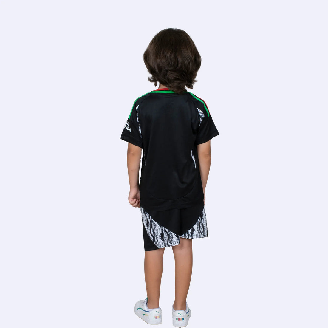 Arsenal Kids Kit 2024 25 Black Away