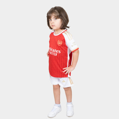 Arsenal Kids Kit 2023-24 Red Home