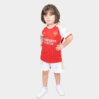 Arsenal Kids Kit 2023-24 Red Home