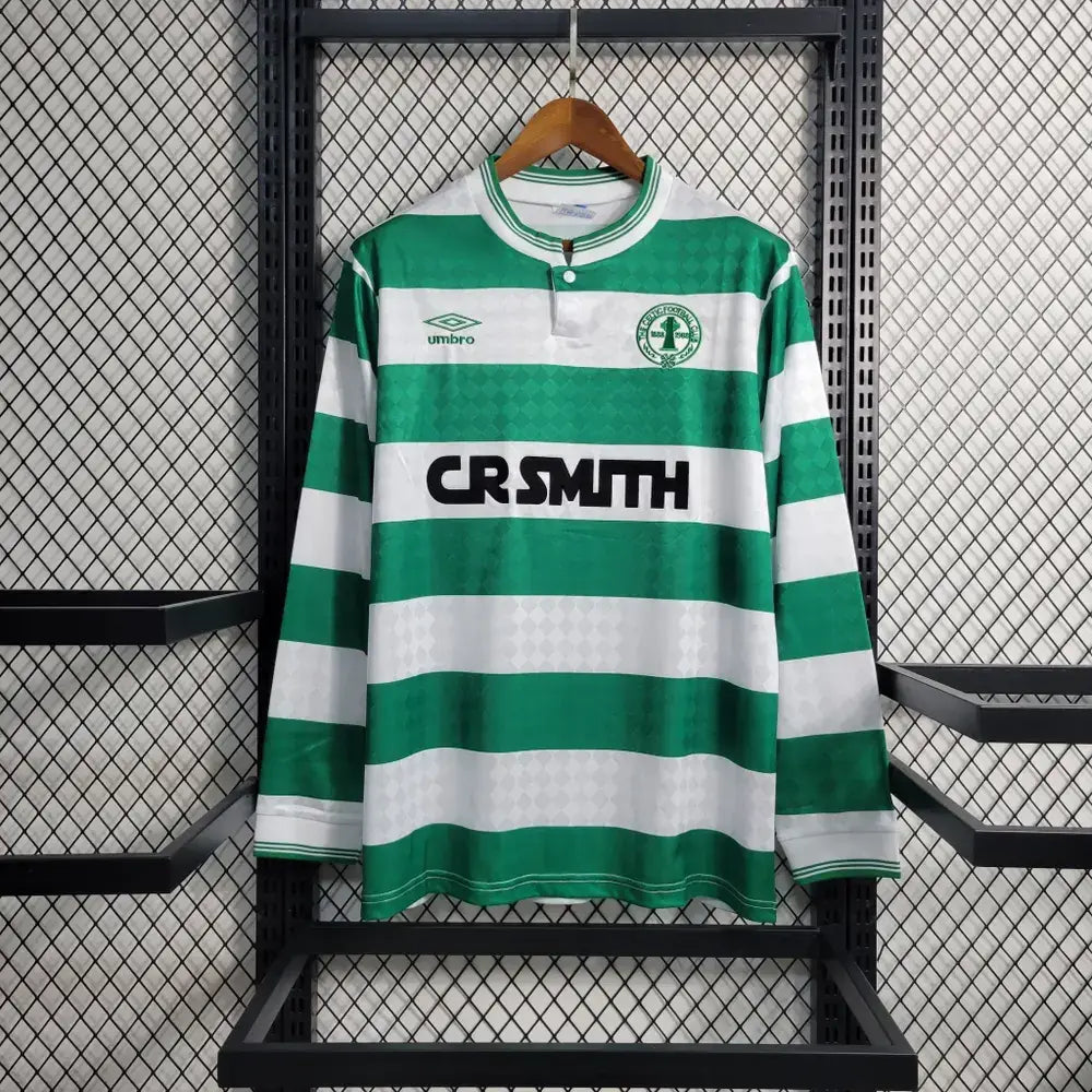 Celtic Retro Shirt 1987 Home - Long Sleeves