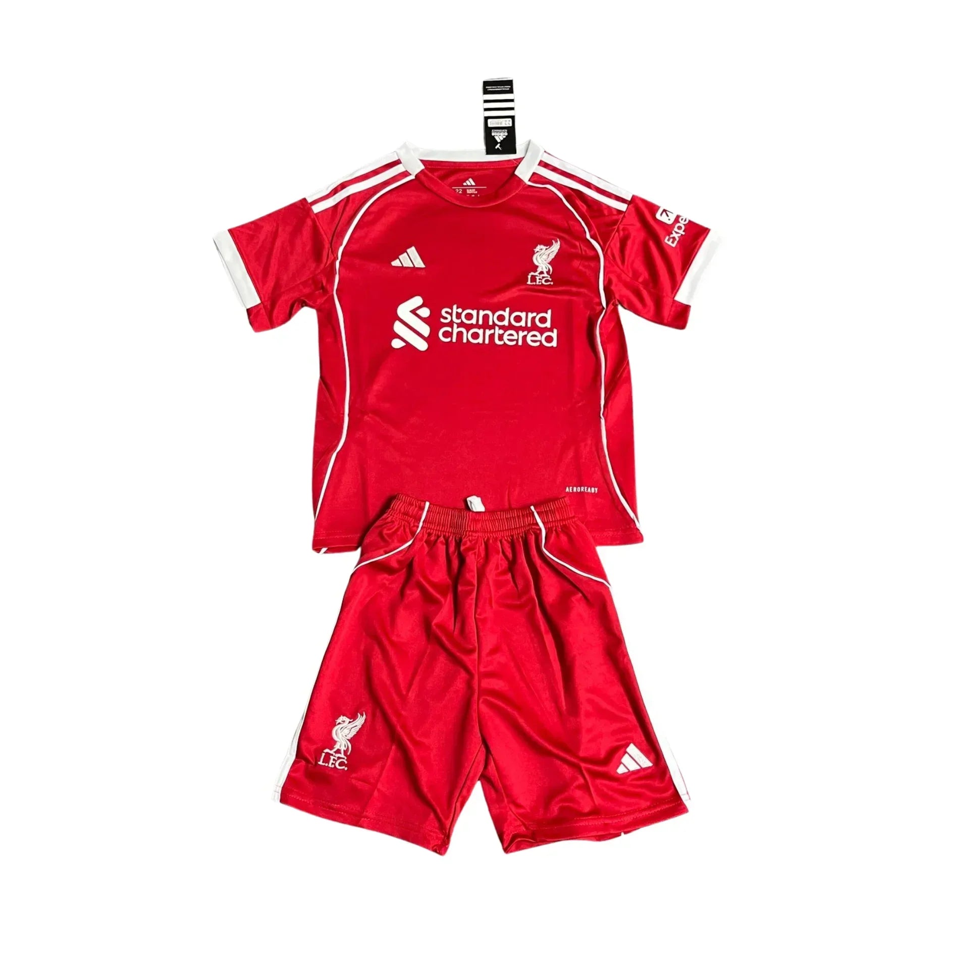 2025-26 Liverpool Home Kids Football Kit