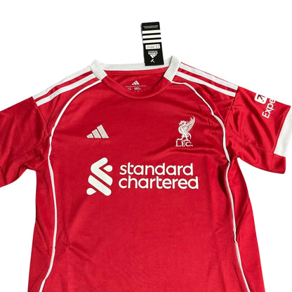 2025-26 Liverpool Home Kids Football Kit
